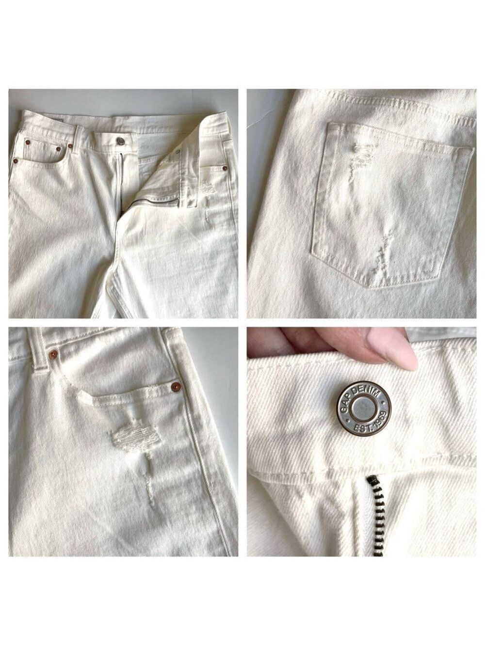 Gap High Rise Cheeky Straight Jeans - Picture 11 of 12